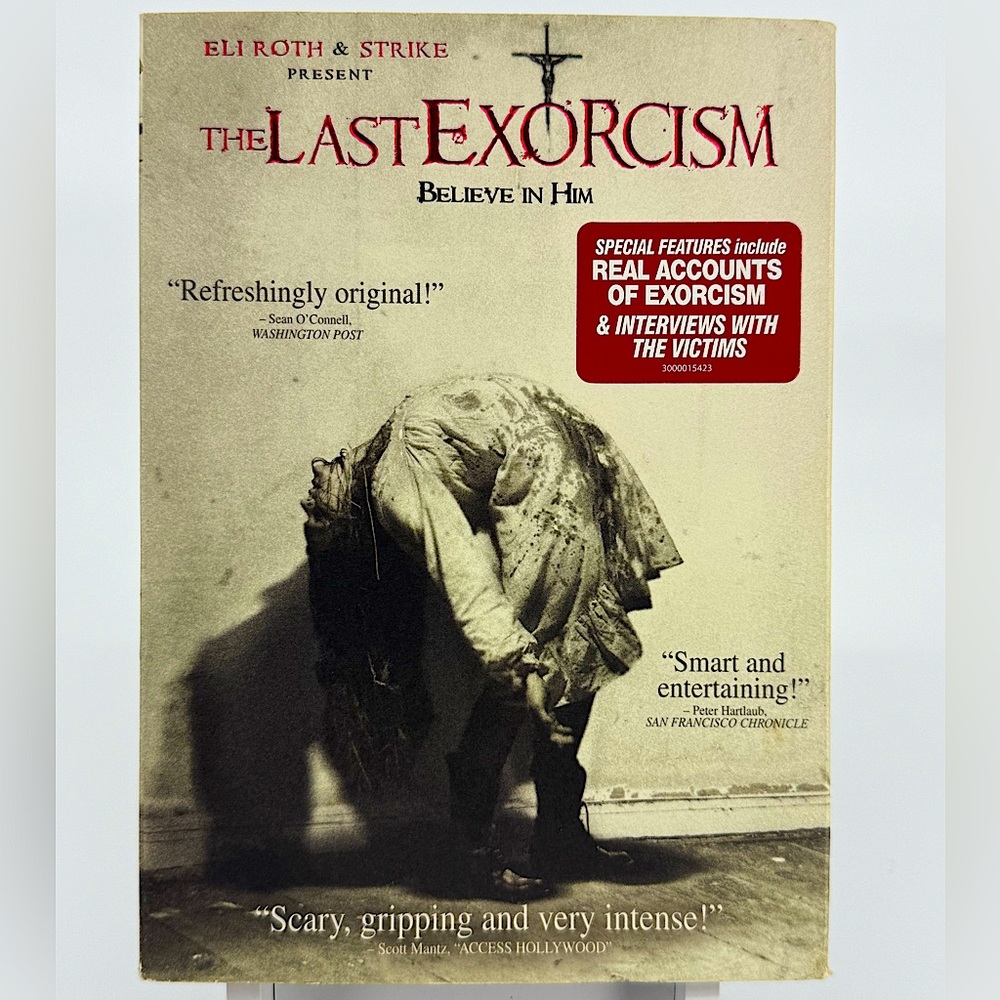 The Last Exorcism on DVD. With Slipcover